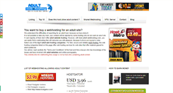 Desktop Screenshot of best-adult-webhosting.com