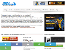 Tablet Screenshot of best-adult-webhosting.com